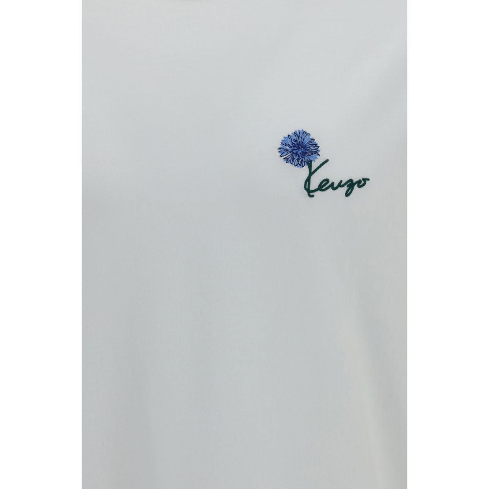Kenzo White Cotton T-Shirt
