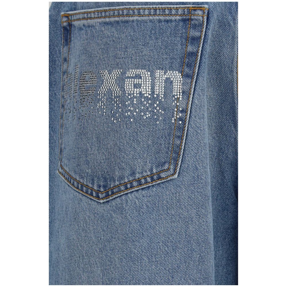 Alexander Wang Blue Cotton Jeans Denim