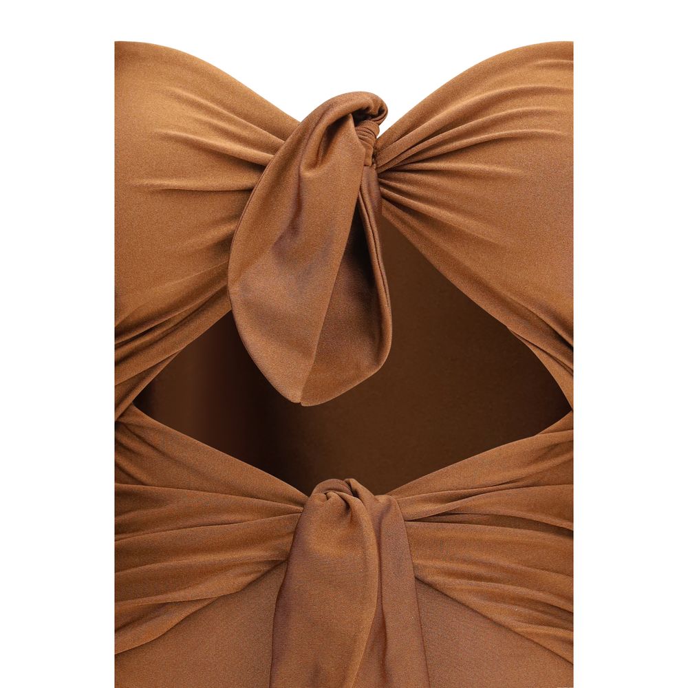 Zimmermann Beige Polyamide One-Piece Swimsuit
