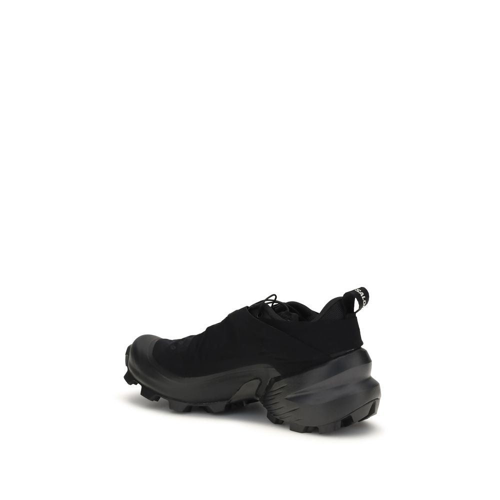 MM6 Black Nylon Athletic Sneakers