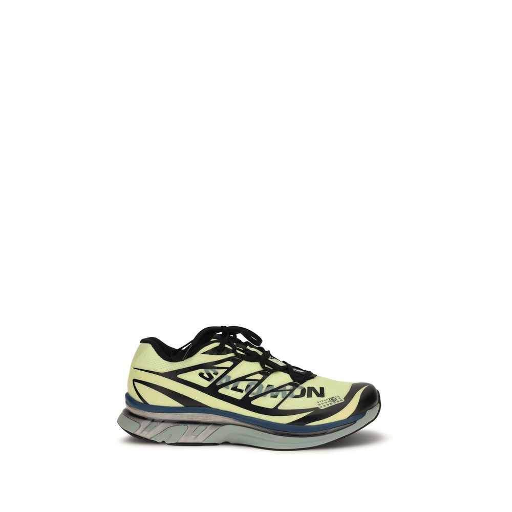 MM6 Bicolor Polyamide Athletic Sneakers