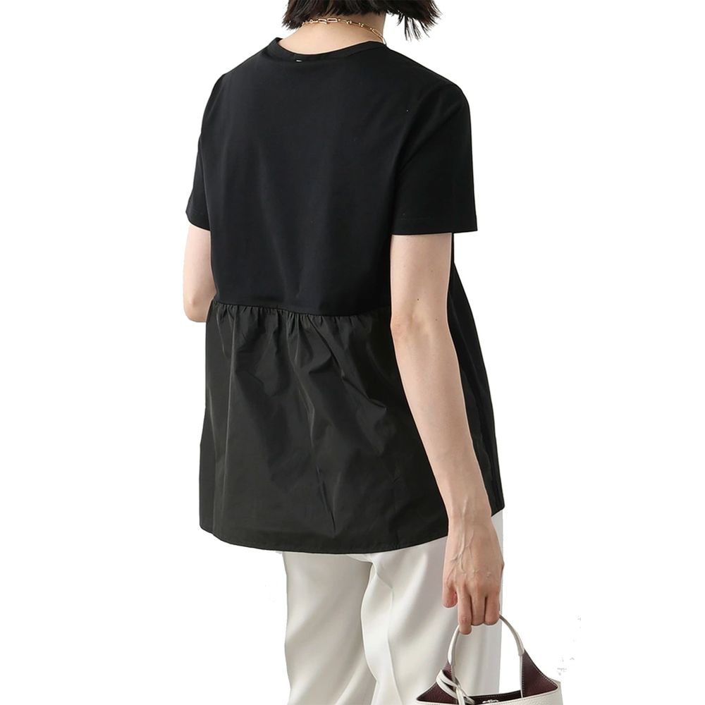 Herno Black Cotton T-Shirt
