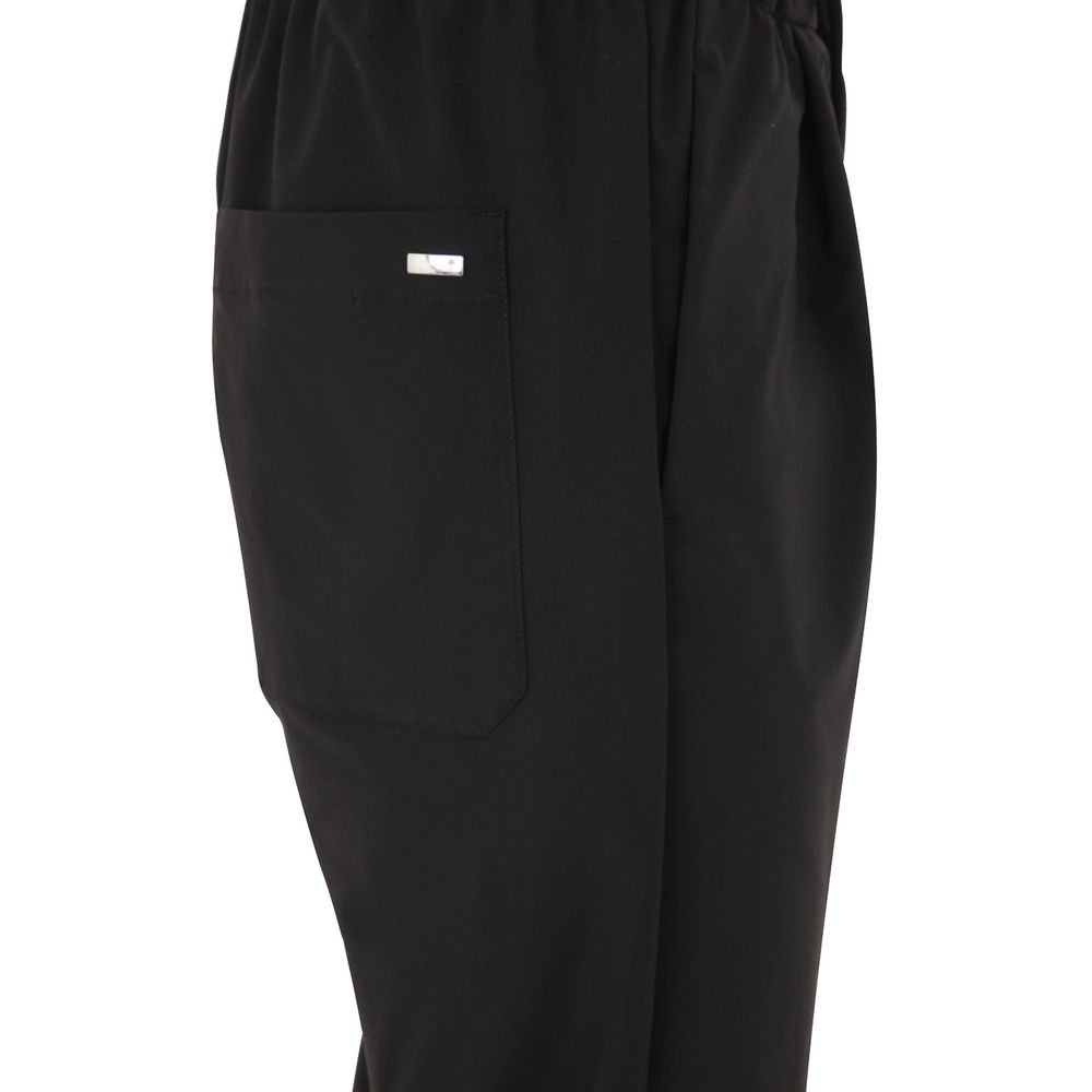Herno Black Polyester Casual Pants