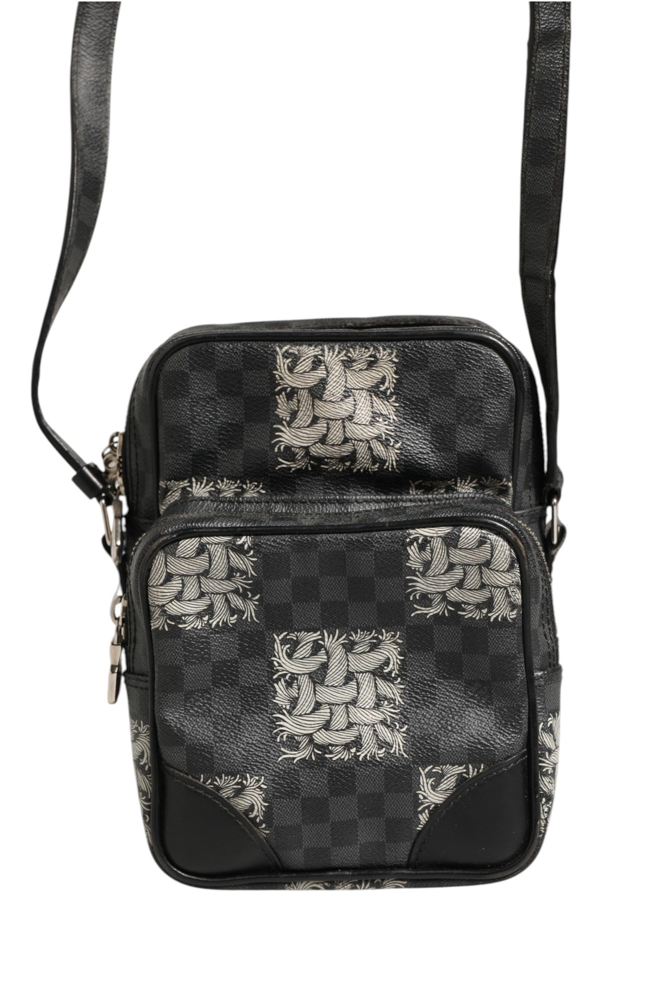 Louis Vuitton Black Damier Graphite Canvas Amazon Christopher Nemeth Shoulder Bag