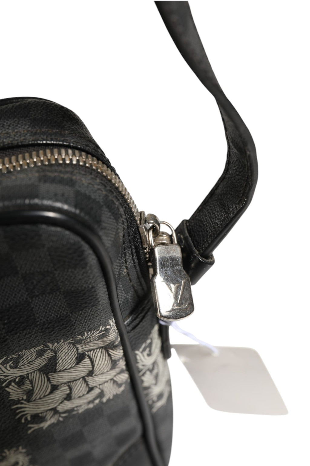 Louis Vuitton Black Damier Graphite Canvas Amazon Christopher Nemeth Shoulder Bag