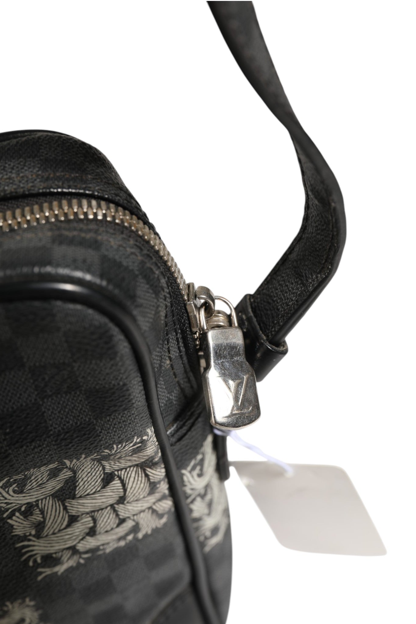 Louis Vuitton Black Damier Graphite Canvas Amazon Christopher Nemeth Shoulder Bag
