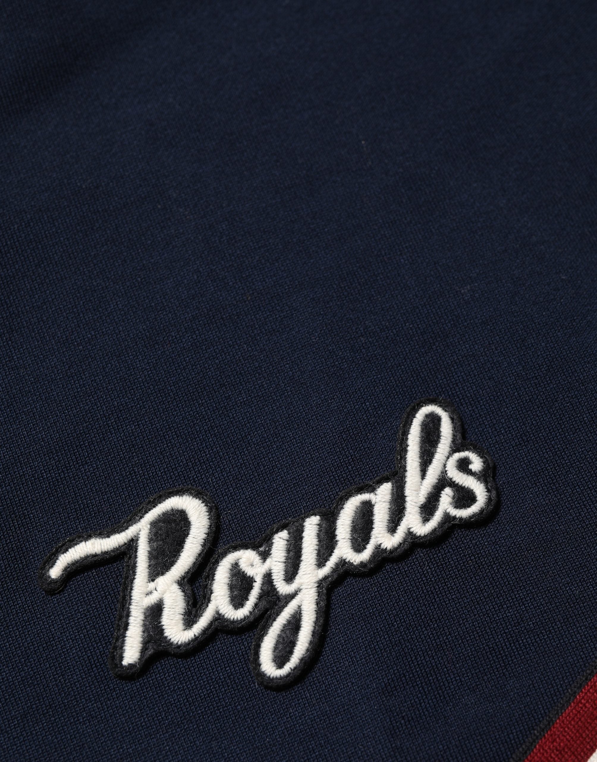 Dolce & Gabbana Blue Red Paneled 'Royals' Patch Sweatshirt Sweater