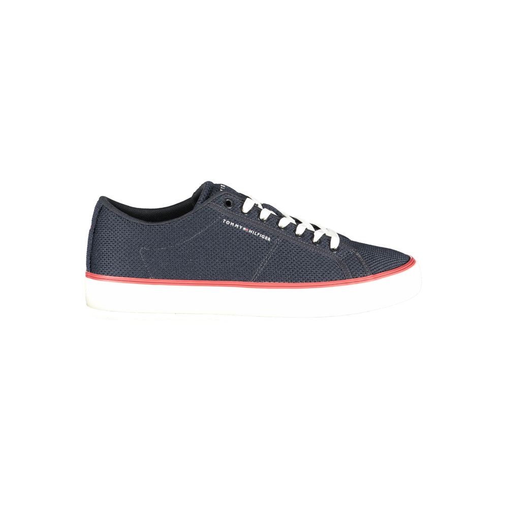 Tommy Hilfiger Blue Polyester Men's Sneaker