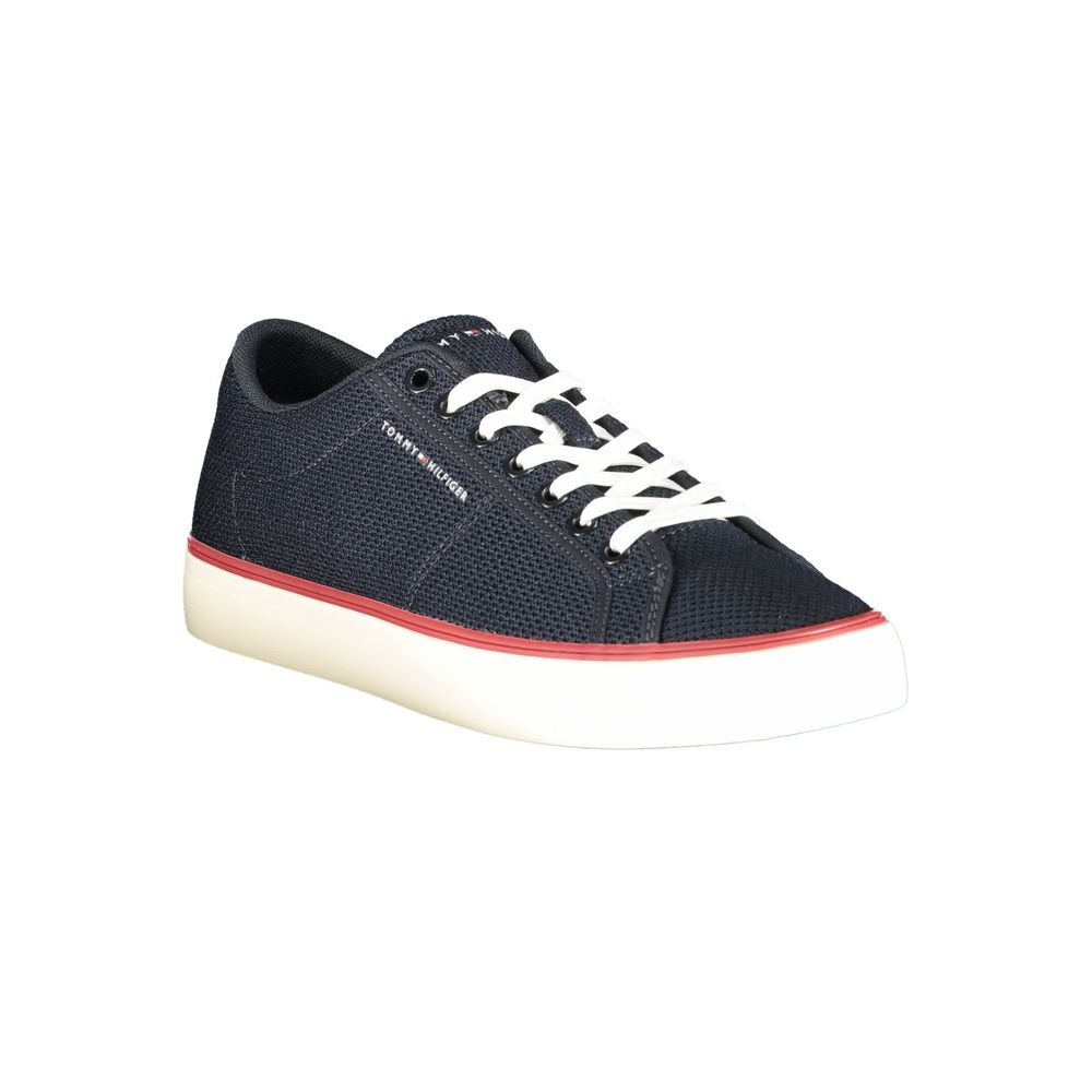 Tommy Hilfiger Blue Polyester Men's Sneaker