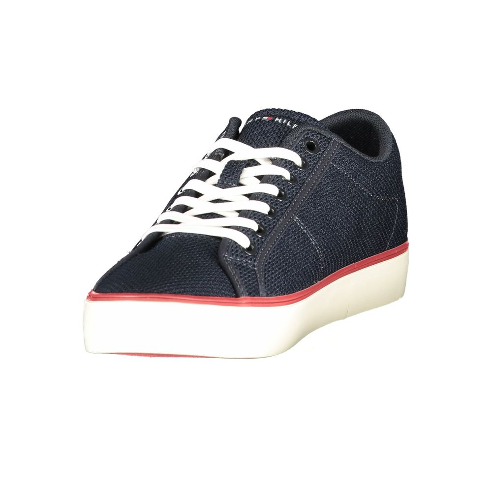 Tommy Hilfiger Blue Polyester Men's Sneaker