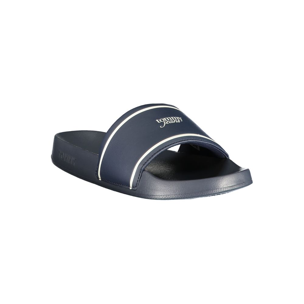 Tommy Hilfiger Blue Polyurethane Women's Slipper