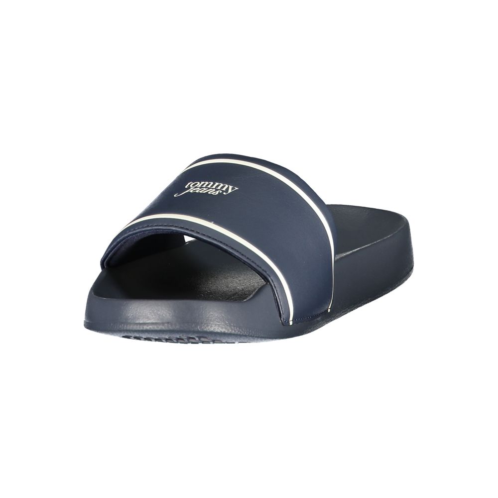 Tommy Hilfiger Blue Polyurethane Women's Slipper