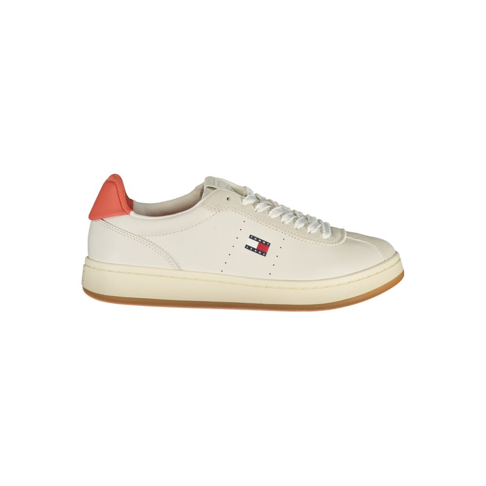 Tommy Hilfiger Beige Polyurethane Women's Sneaker Tommy Hilfiger