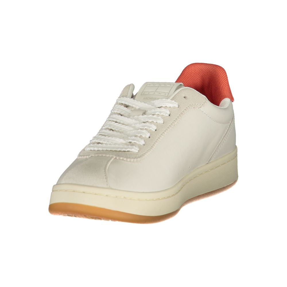 Tommy Hilfiger Beige Polyurethane Women's Sneaker Tommy Hilfiger