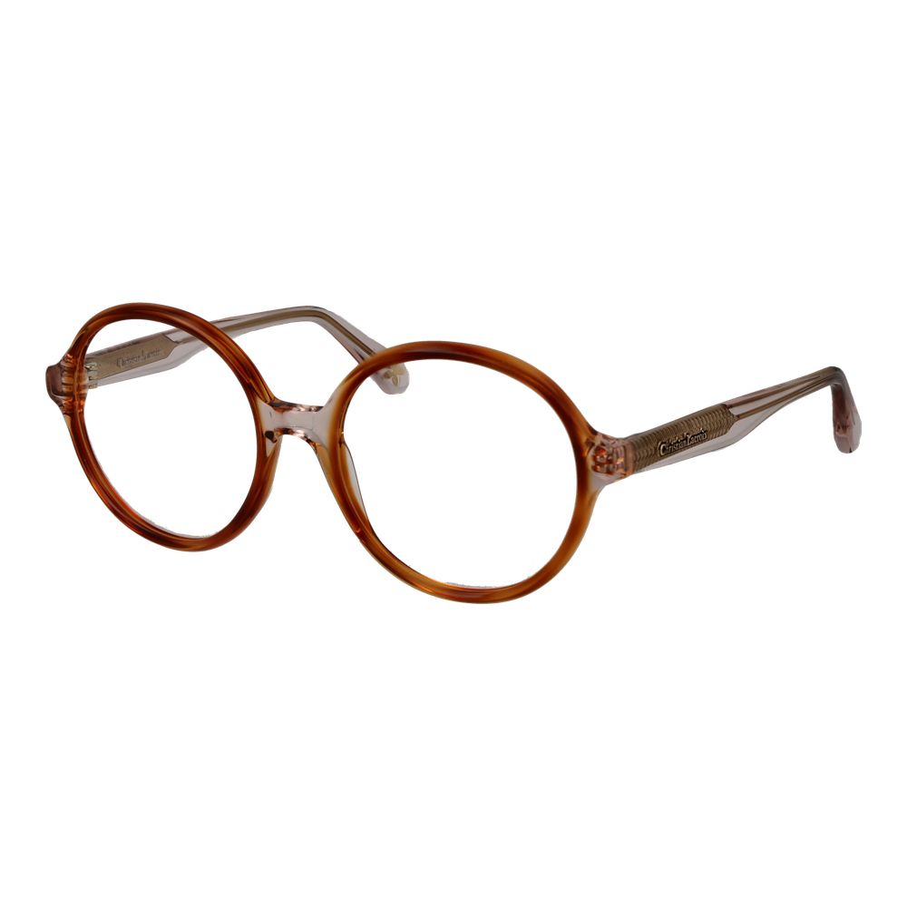 Christian Lacroix Brown Acetate Glasses (Frames)