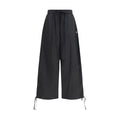 Kenzo Black Polyester Casual Pants