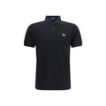 Fred Perry Black Cotton Polo Shirt