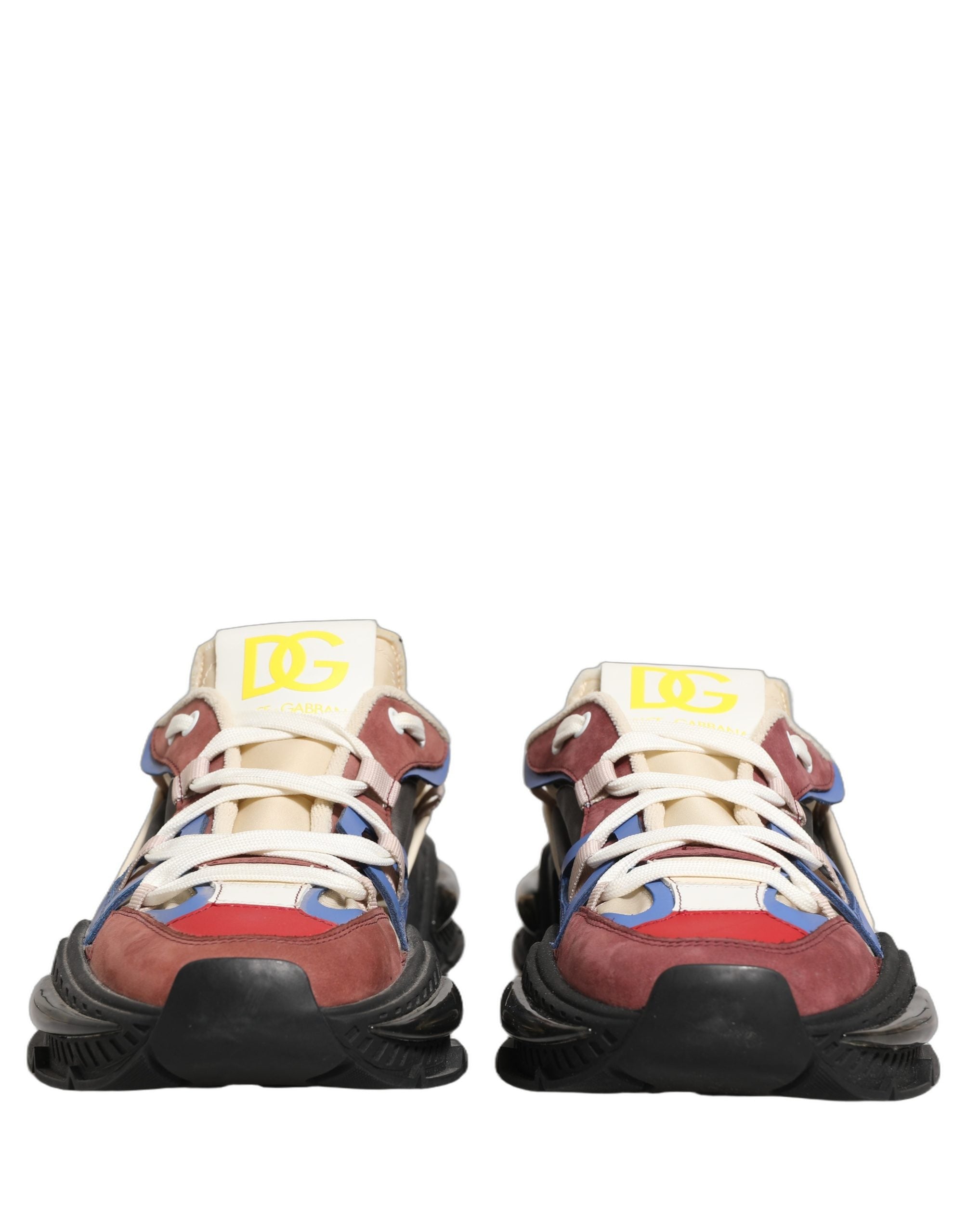 Dolce & Gabbana Multicolor Panelled Airmaster Sneakers Shoes