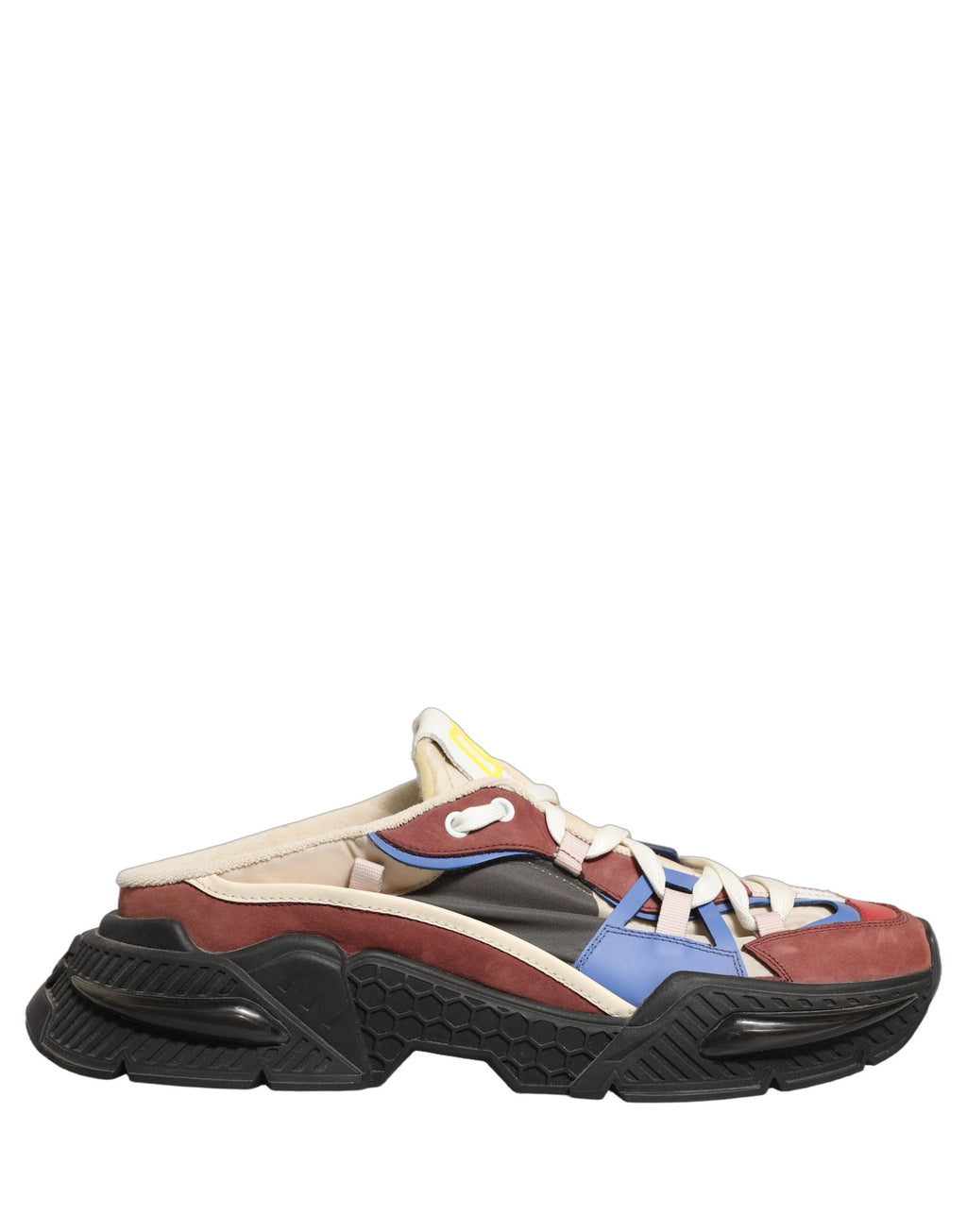 Dolce & Gabbana Multicolor Panelled Airmaster Sneakers Shoes