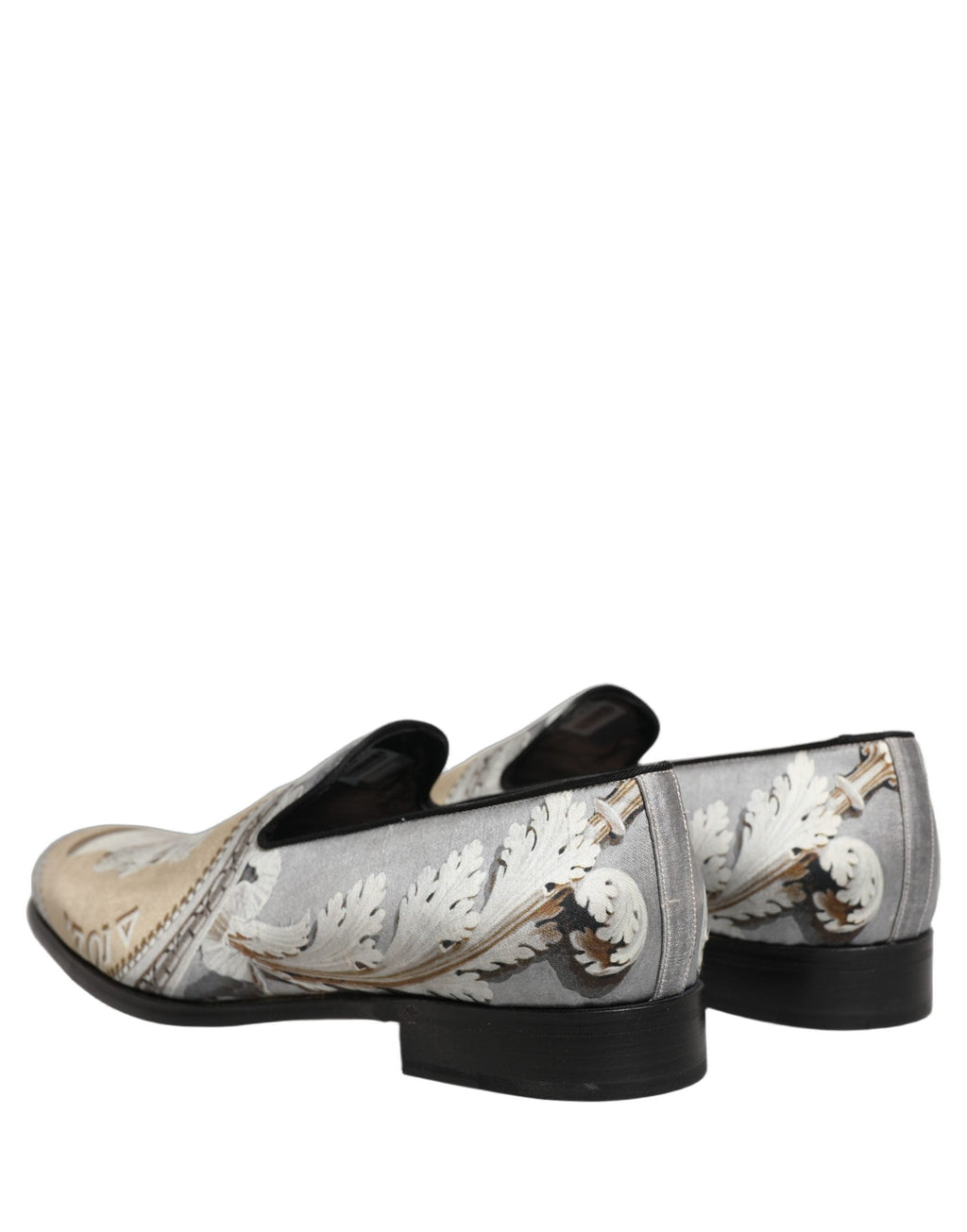 Dolce & Gabbana Multicolor Roman Slip On Dress Loafers Shoes