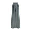 Max Mara Bicolor Wool Oves Aries Casual Pants