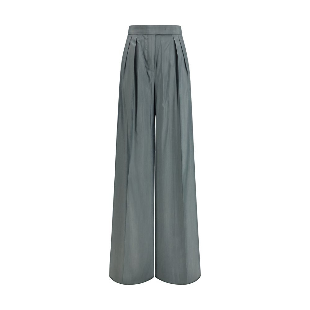 Max Mara Bicolor Wool Oves Aries Casual Pants
