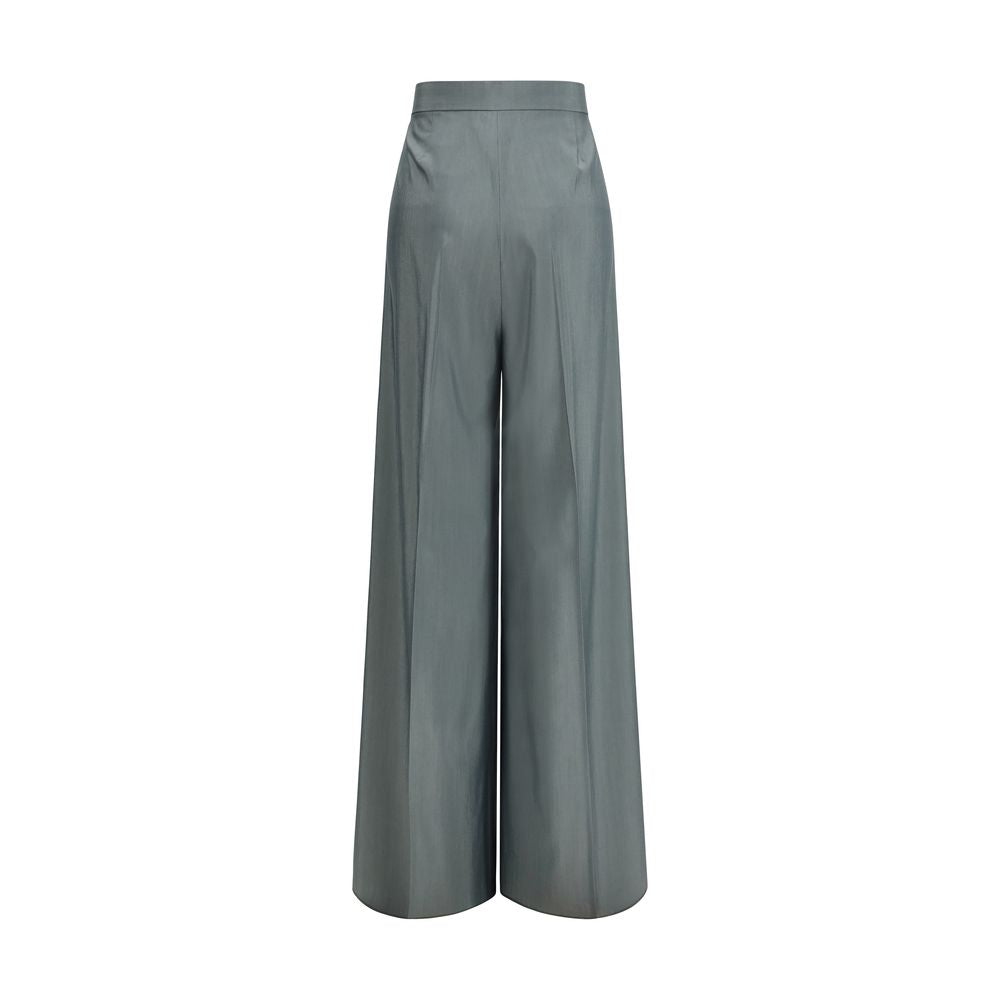 Max Mara Bicolor Wool Oves Aries Casual Pants