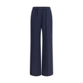 Max Mara Blue Wool Oves Aries Casual Pants