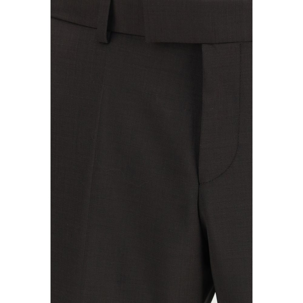 Hugo Boss Black Gray Wool Oves Aries Two-Piece Suit