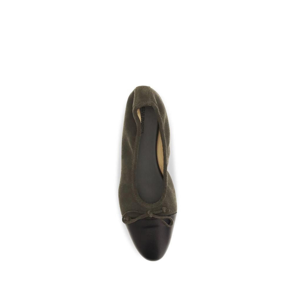 Dear Frances Bicolor Calf Leather Bos Taurus Ballet Flats