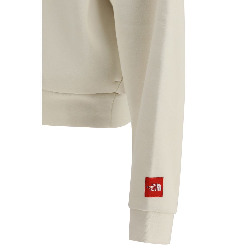 The North Face White Cotton Sweatshirt