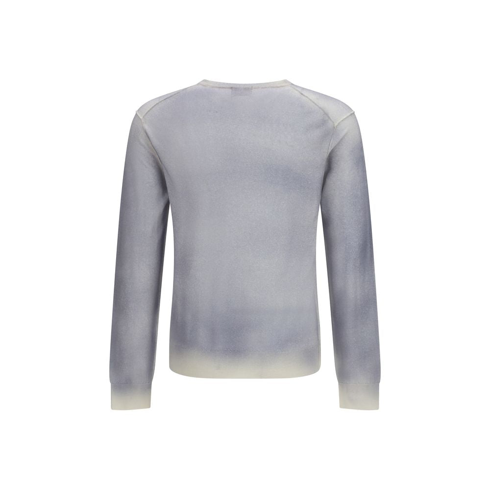Aragona Cashmere Gray Wool Oves Aries Sweatshirt