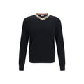 Burberry Black Wool Oves Aries Sweatshirt