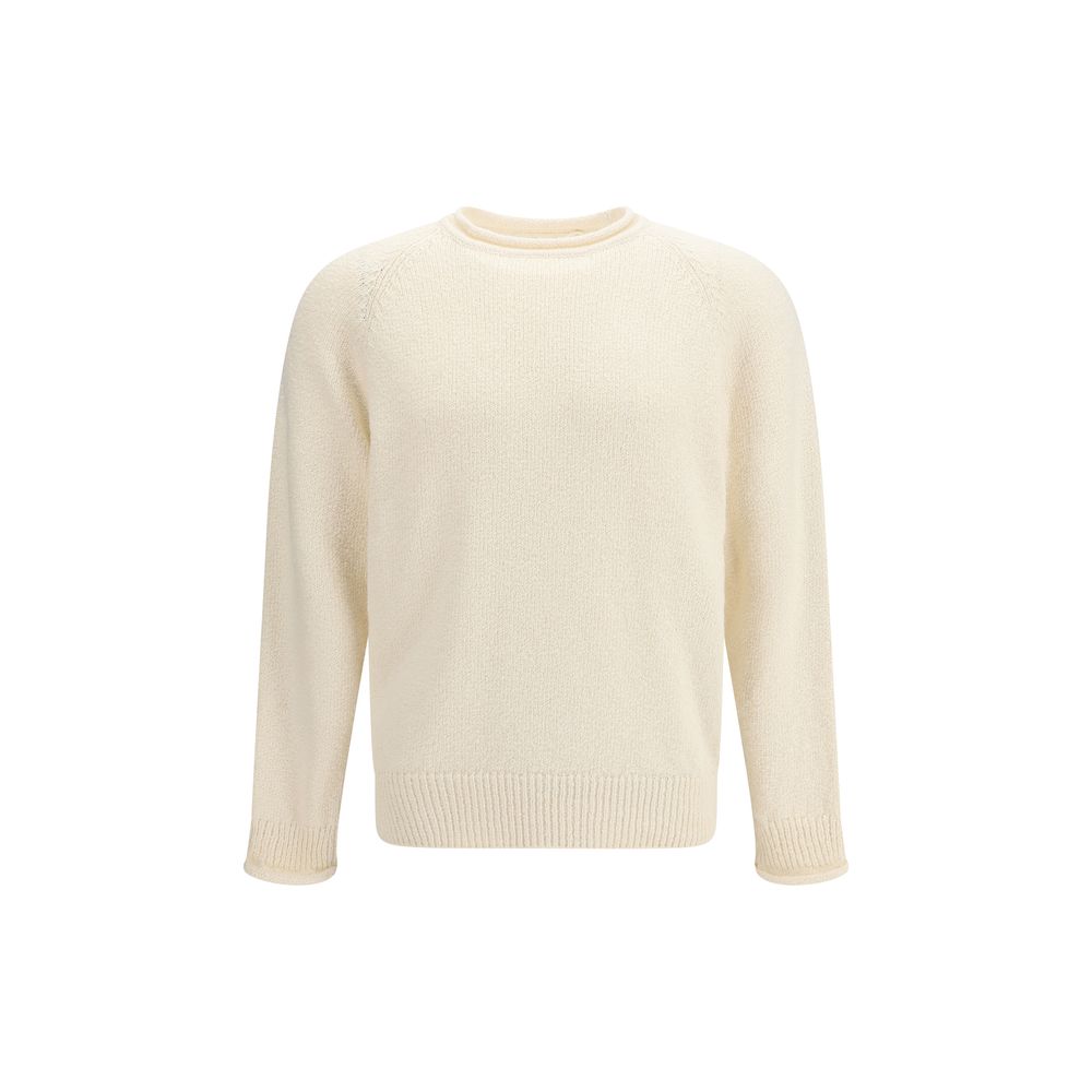 Umit Benan Beige Cotton Sweatshirt