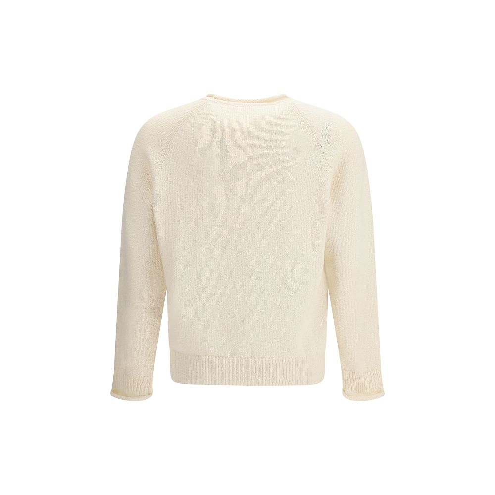 Umit Benan Beige Cotton Sweatshirt