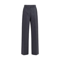Miu Miu Gray Wool Oves Aries Dress Pants