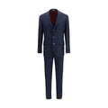 Brunello Cucinelli Blue Wool Oves Aries Two-Piece Suit