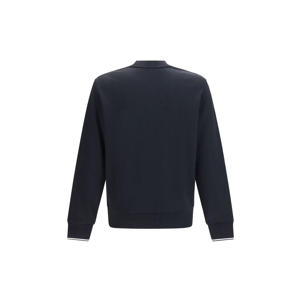 Fred Perry Black Cotton Sweatshirt