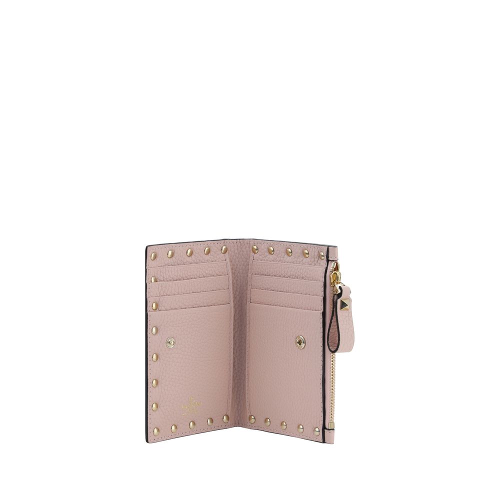 Valentino Garavani Multicolor Calf Leather Bos Taurus Wallet