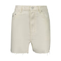 Tommy Hilfiger White Cotton Women Shorts