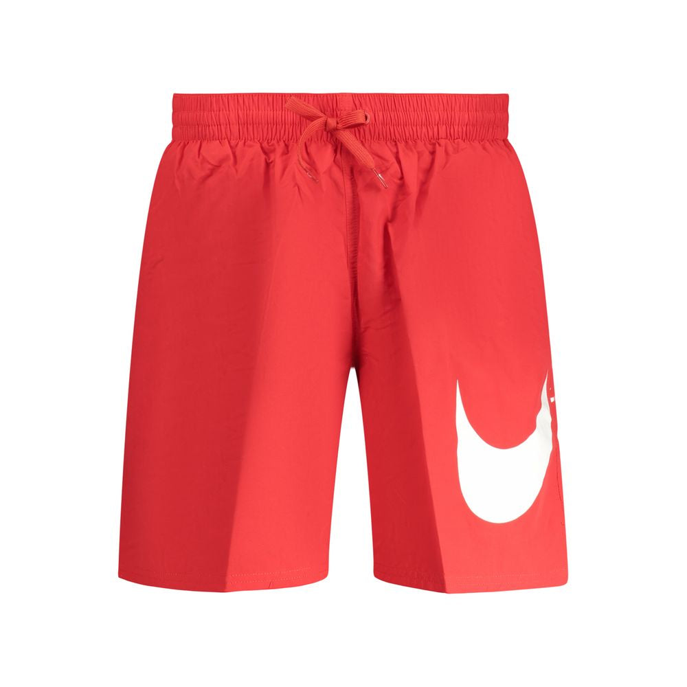 Nike Rosso Poliestere Uomo Swim Boxer