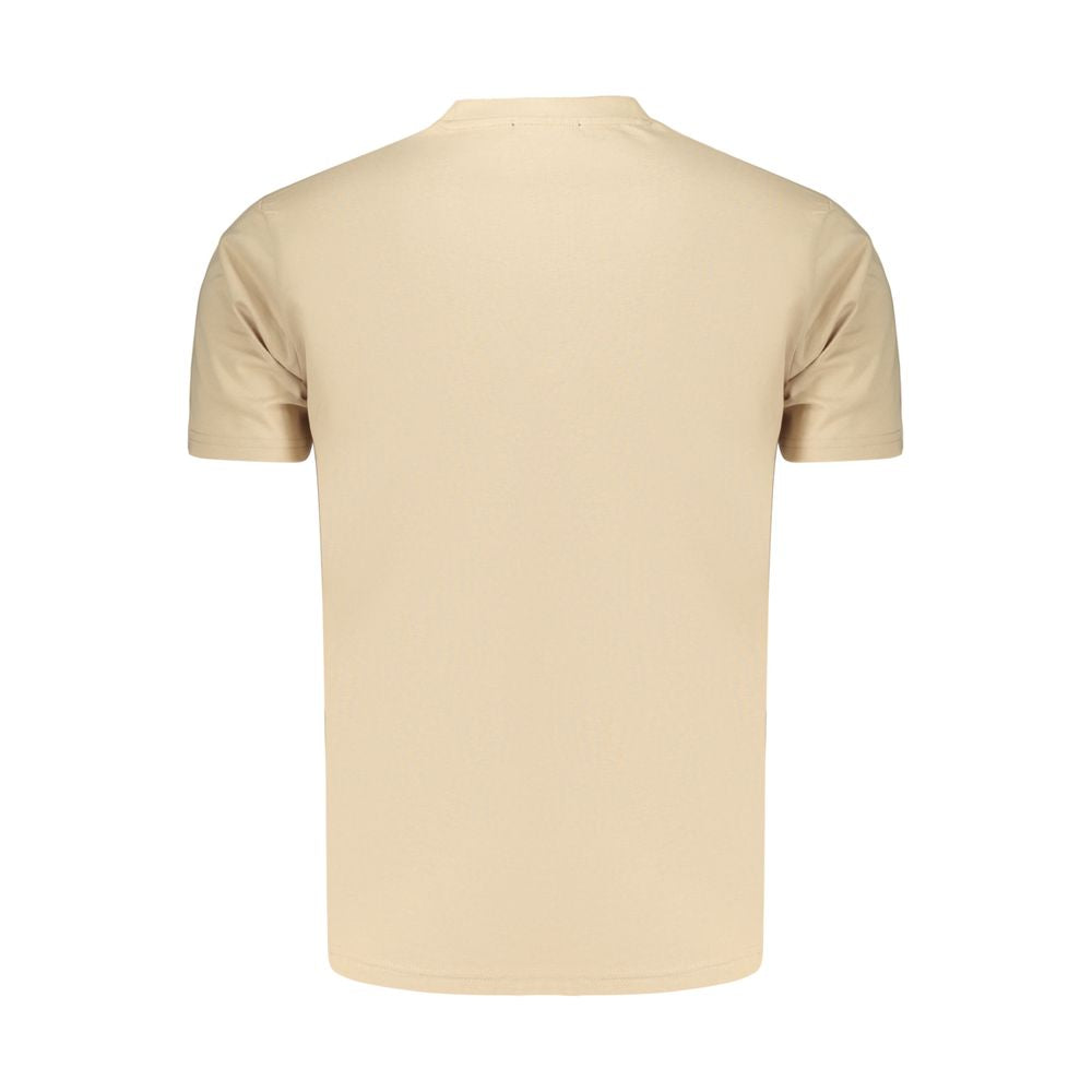 Marina Yachting Beige Cotton Men's T-Shirt