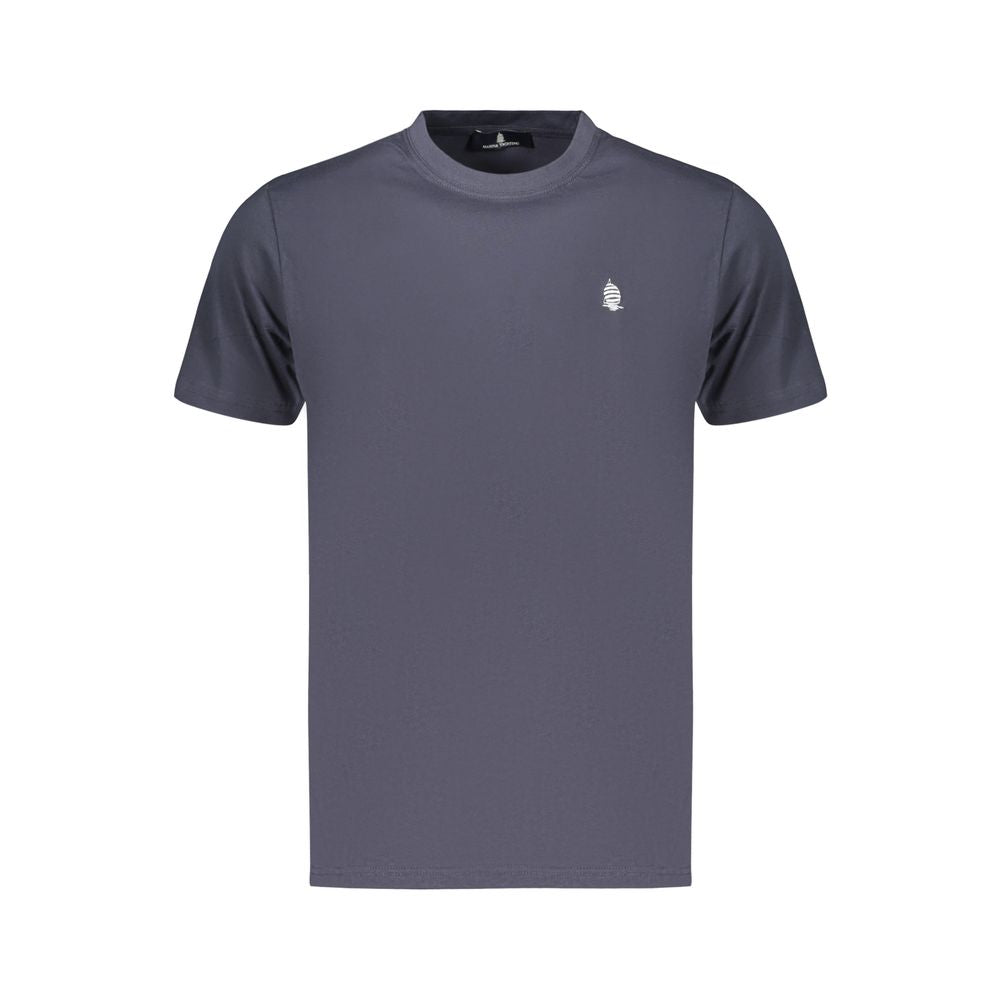 Marina Yachting Blue Cotton Men's T-Shirt