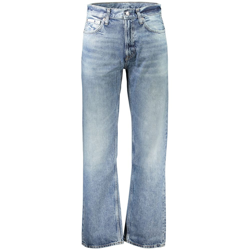 Calvin Klein Blue Cotton Men's Jeans