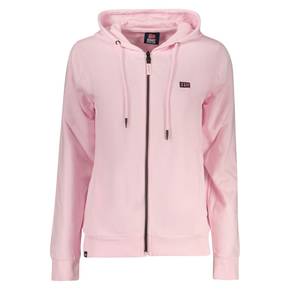 Norway 1963 Rosa Cotton Women's Hoodie