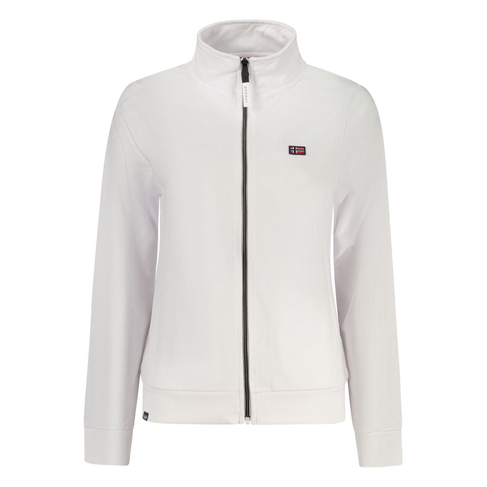 Norway 1963 White Cotton Women's Sweatshirt