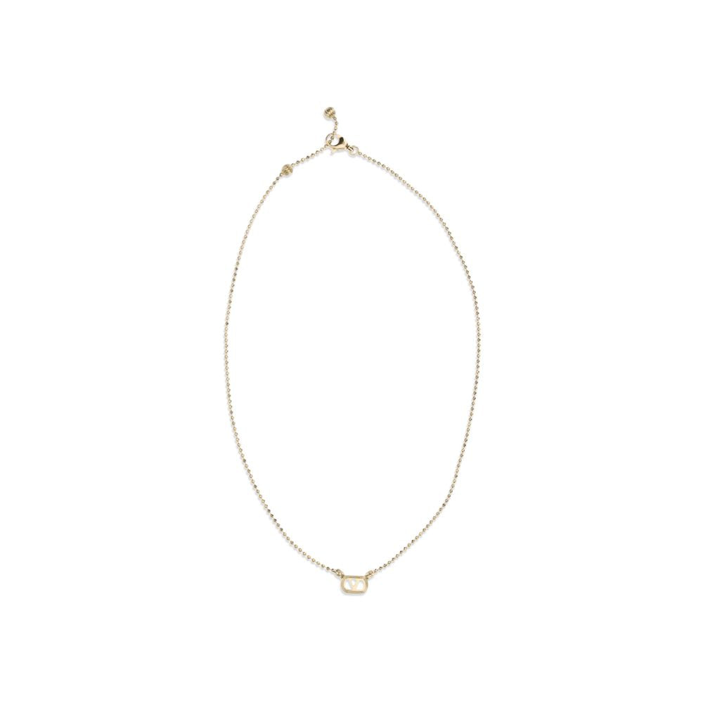 Valentino Garavani Gold Metal Necklace