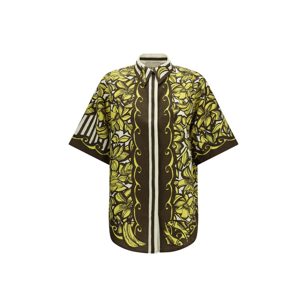 Alemais Multicolor Hemp Shortsleeve Shirt