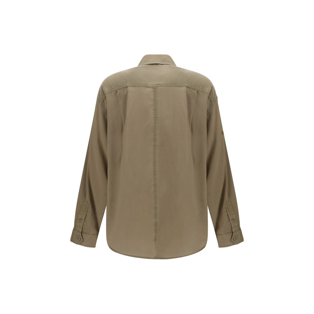 Isabel Marant Étoile Bicolor Cotton Shirt Isabel Marant Étoile
