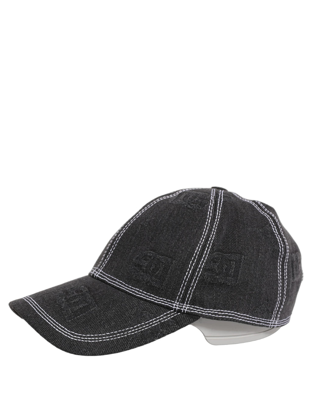 Dolce & Gabbana Men Black Cotton 6 Panel Baseball Capello Hat